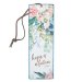 Bookmark-Pagemarker-Hope & A Future-LuxLeather-Floral (Nov)