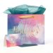 Happy Birthday Multicolored Large Gift Bag Set with Card and Tissue Paper