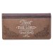 Checkbook Wallet Brown Two-tone Trust In The Lord Prov. 3:5-6