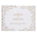 Guest Book White/Gold Always & Forever