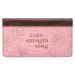 Checkbook Wallet Pink/Brown My Strength & My Song Ps. 118:14