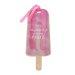 Bookmark-Wooden-Love Rejoices With The Truth-Pink