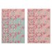 Bible Indexing Tabs Floral Pink & Teal