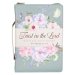 Bible Cover Fashion Teal Trust Prov. 3:5