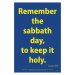 Waterproof Scripture Poster: Ex. 20.8