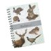 A5 Wiro Notebook With Dividers - Patricia Maccarthy  Countryside