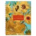 A5 Wiro Notebook with Dividers - Van Gogh Sunflowers