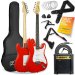 3rd Avenue 4/4 Size Electric Guitar Pack - Red