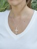 Large Swarovski Crystal Cross Pendant