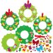 Christmas Wreath Kit (Pack of 8)