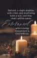 Christmas Bulletin: Emmanuel (Package of 100)