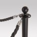 Rope & Pole Barrier System - Black Rope