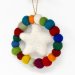 Felt Hanging - Star Wreath