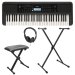 Yamaha PSR-E383 Portable Keyboard Package