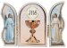 Communion Wood Triptych Plaque