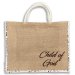 Child of God Jute Tote Bag