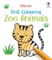 First Colouring Zoo Animals