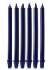 12" x 1" Fluted Advent Candle Set - Purple - Pack of 6 (Over Dipped)