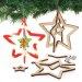 Star Wooden Spinning Decoration Kit (Pack of 4)