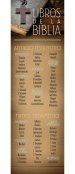 General Worship Bookmark: Libros de la Biblia (Package of 25)