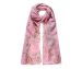 Pink Damask & Butterfly Long Scarf