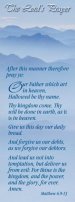 Bookmarks: The Lord's Prayer Mat. 6.9-13