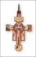 2" St.Benedict Wood Cross