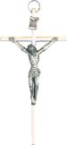 4 1/4" Metal Crucifix