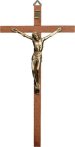 8" Wood Crucifix