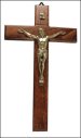 11" Wood Crucifix