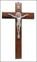 11" St.Benedict Wood Crucifix