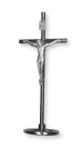 6 1/4" Standing Metal Crucifix