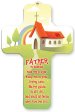 7 1/4" Father in Heaven Wood Cross