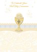 Hand Crafted Symbolic Communion Card