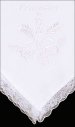 White Communion Handkerchief