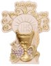 4 1/8" Resin Communion Symbolic Cross