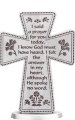 3" I Said A Prayer Standing Cross