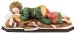 24" Sleeping Joseph Full Colour Resin Fibreglass Statue