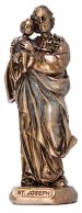 3 1/2" Saint Joseph Veronese Resin Statue