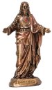 3 1/2" Sacred Heart Veronese Resin Statue