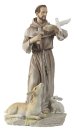 8 1/2" Saint Francis Veronese Resin Statue