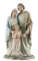 10" Holy Family Veronese Resin Statue