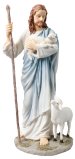 11" Good Shepherd Veronese Resin Statue