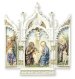 8" Nativity Triptych Veronese Resin Statue