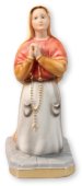 6" Bernadette Plaster Statue