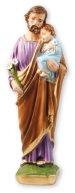 12" Saint Joseph Plaster Statue