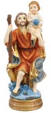 5" Saint Christopher Renaissance Statue