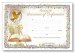 Landscape Floral Symbolic Confirmation Certificate