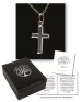 Sterling Silver Cross & Chain with Gift Box