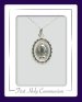 Miraculous Medal Communion Silver Necklet